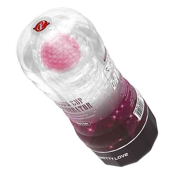 Мастурбатор в колбе PRETTY LOVE Planet прозрачный, с розовым шариком, 18 х 7.7 см Sex Aura Киев