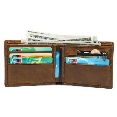 Кошелек Vintage Коричневый (20042) Винница - изображение 3