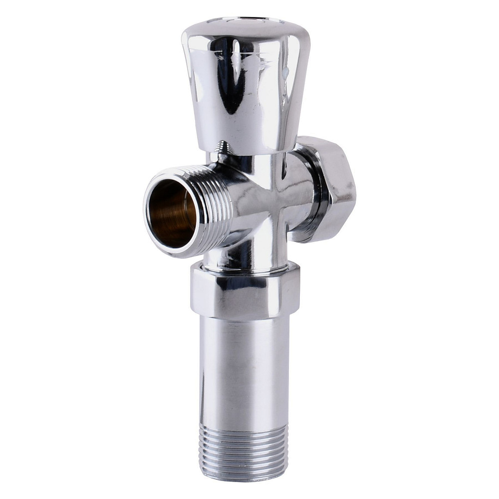 Кран вентильний для пральної машини SELBA 3/4″x3/4″x3/4″ з подовжувачем A7250 Луцк - изображение 3