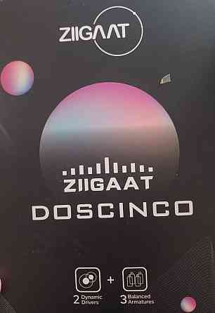 IEM навушники Ziigaat Doscinco 4.4мм (2 x DD  + 3 x BA) Харьков