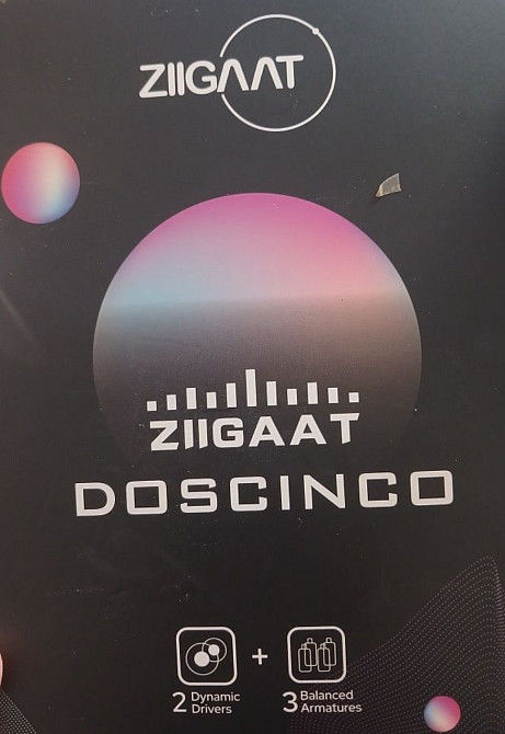 IEM навушники Ziigaat Doscinco 4.4мм (2 x DD  + 3 x BA) Харьков - изображение 2