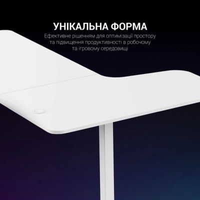 Компьютерный стол GamePro GDC216W White (GDC216W) Винница - изображение 2