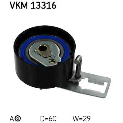 Ролик натягувача ременя SKF VKM 13316 Вінниця