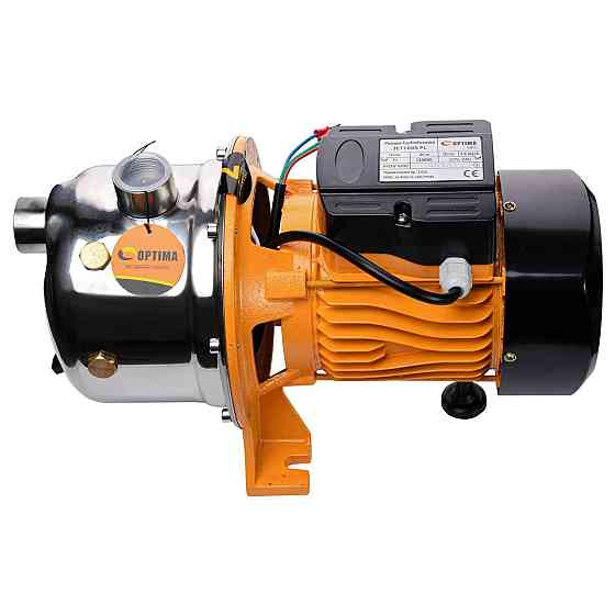 Насос центробежный Optima JET100S-PL 1,1кВт нержавейка (000007579) Киев