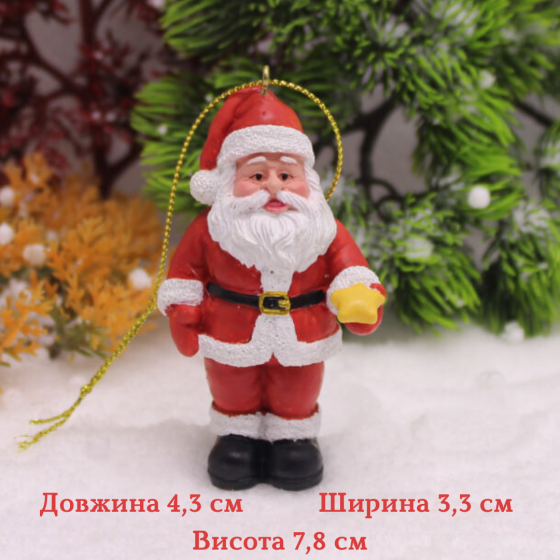 Подарочный набор Новогодних ретро фигурок из полистоуна. Новогодний декор. Новогодние ретро фигурки Одесса