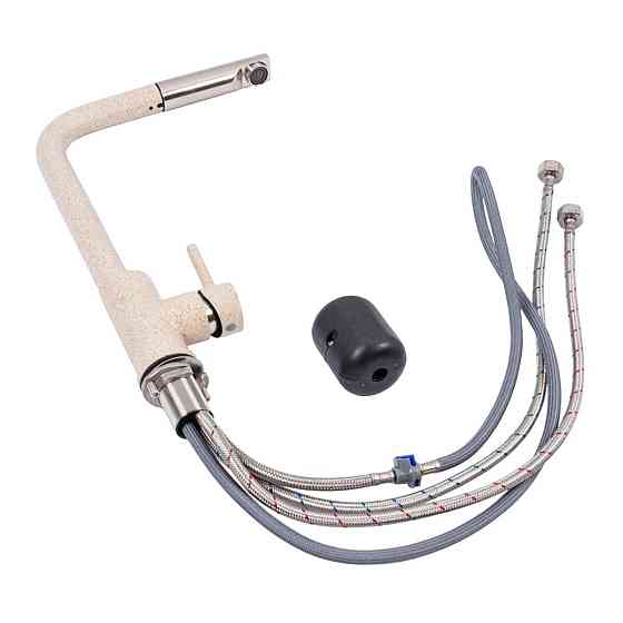 Q411B змішувач кухонний VALESO САФАРІ (з висувною лійкою) Коломыя