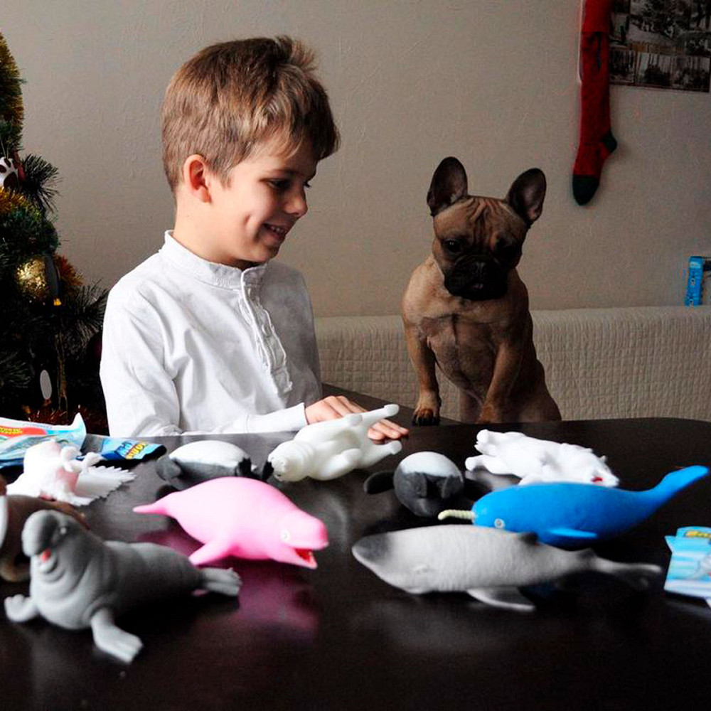 Стретч-іграшка у вигляді тварини – Володарі криги Дніпро - фото 3