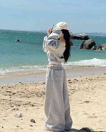 Жіночий стильний трендовий оверсайз костюм-двійка 46/48 Одеса