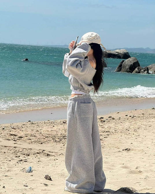 Женский стильный трендовый оверсайз костюм двойка 46/48 Одесса - изображение 1