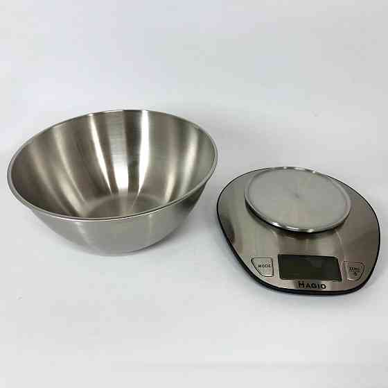 Кухонні ваги з вимірюванням об'єму MAGIO, Зручні ваги для домашньої кухні для кухні з дисплеєм VT-24 Львів