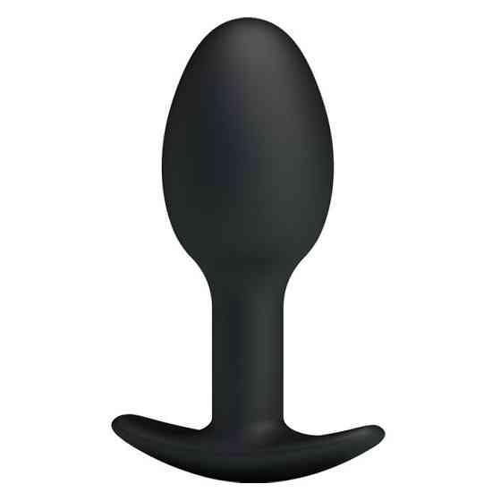 Анальна пробка - Pretty Love Special Anal Stimulation Anal Balls 3.34" Black Sex Aura Київ