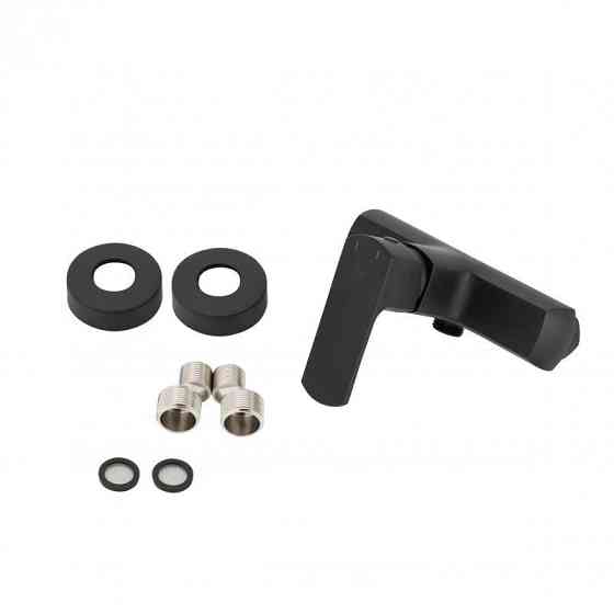 Смеситель для душа Qtap Lipno 4023101CB (QTLIPNO4023101CB) черный Киев