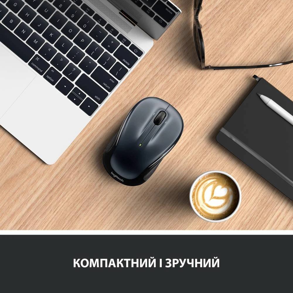 Миша бездротова Logitech M325s Dark Silver (910-006812) Миша Харків - фото 13