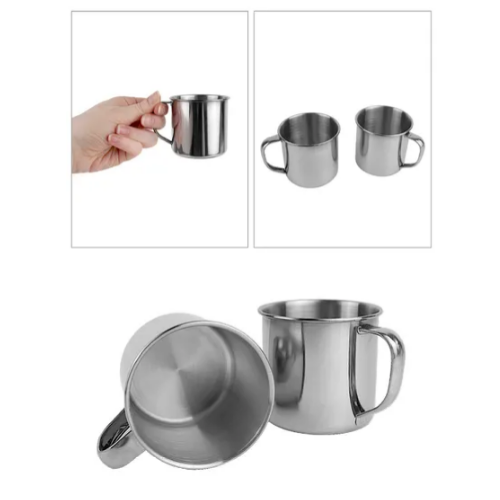 Набір посуду туристичний 8 предметів нержавіюча сталь KAMILLE Житомир - изображение 9