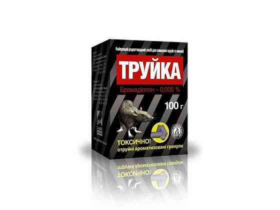 Ятрута ГРАНУЛЫ ДЛЯ ЩУРОВ И МЫШЕЙ (Труйка) 100Г ТМ O.L.KAR Киев