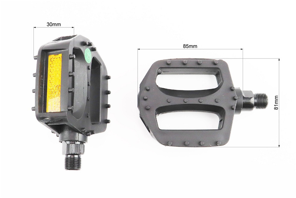 Педалі CHILD 9/16" (97x80x23mm) пластикові, чорні NW-310S Київ - фото 2