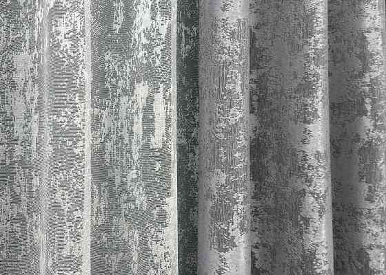 Комплект штор VR-Textil Жакард Мармур 150х270 2шт і Тюль 500х270 1668ш-1400т Сірий з білим 71-001/4 Київ