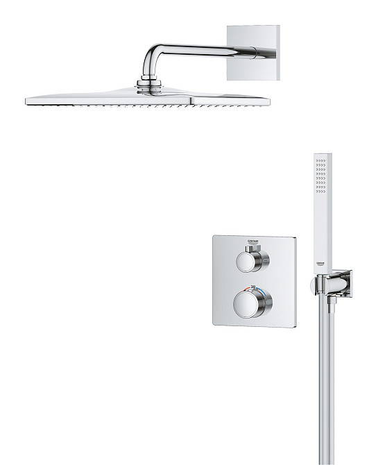 Душова система прихованого монтажу з термостатом Grohe Grohtherm   ( 34870000 ) 26621 Харків - фото 4
