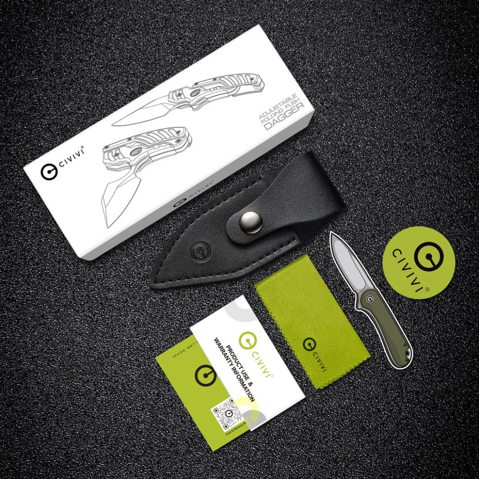 Ніж фіксований тактичний Civivi Typhoeus , (5.8 см) 14C28N / G10 фіолетовий Київ - фото 18