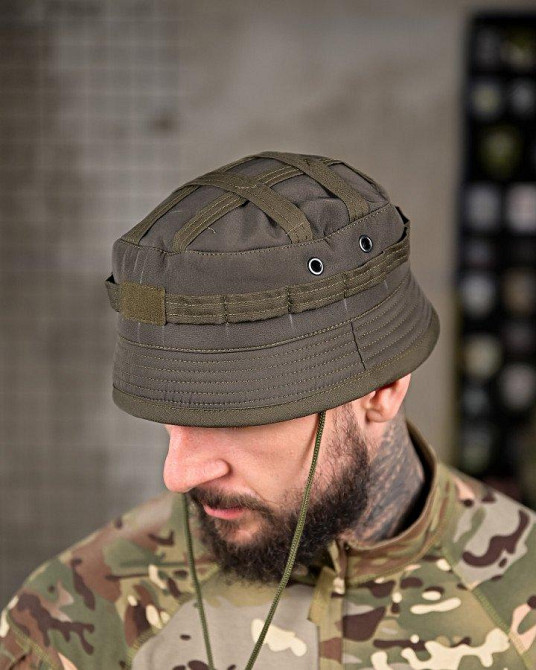 Тактична панама софтшел олива ПП8010 Одеса - фото 1
