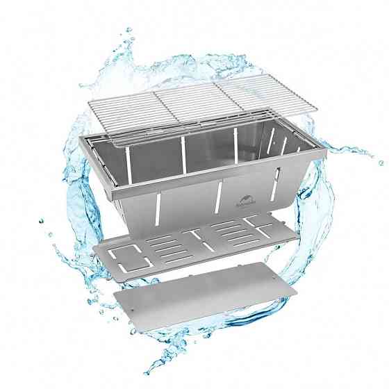 Гриль портативний Naturehike Picnic BBQ Grill NH20CJ006, р-р L, сталь Київ