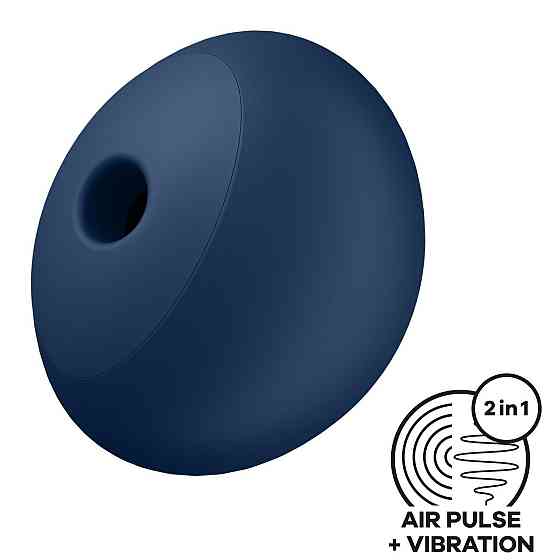 Вакуумний стимулятор з вібрацією Satisfyer Air Power 4, потужний та тихий Sex Aura Київ