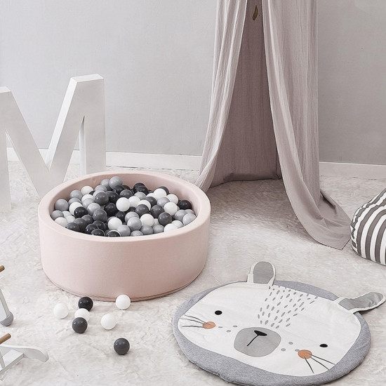 Одеяло коврик в детскую комнату Серый Зайка Винница - изображение 1