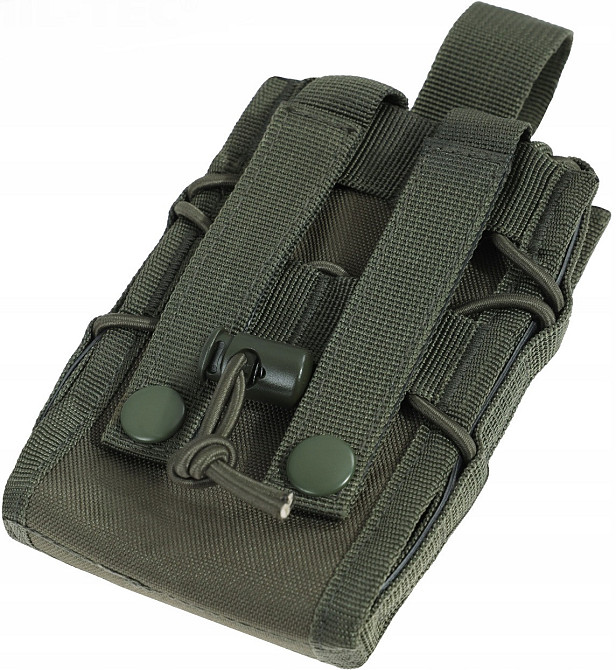 Тактичний Підсумок для смартфона та документів із системою Molle та ременем Mil-Tec від Sturm (13492001) Olive Нововолинськ - фото 7
