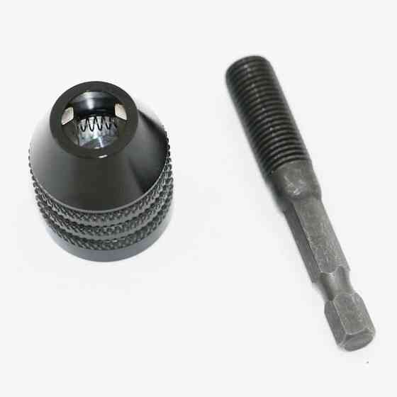 Швидкозажимний патрон 0.3-6.5мм для дрелі та шуруповерта Київ