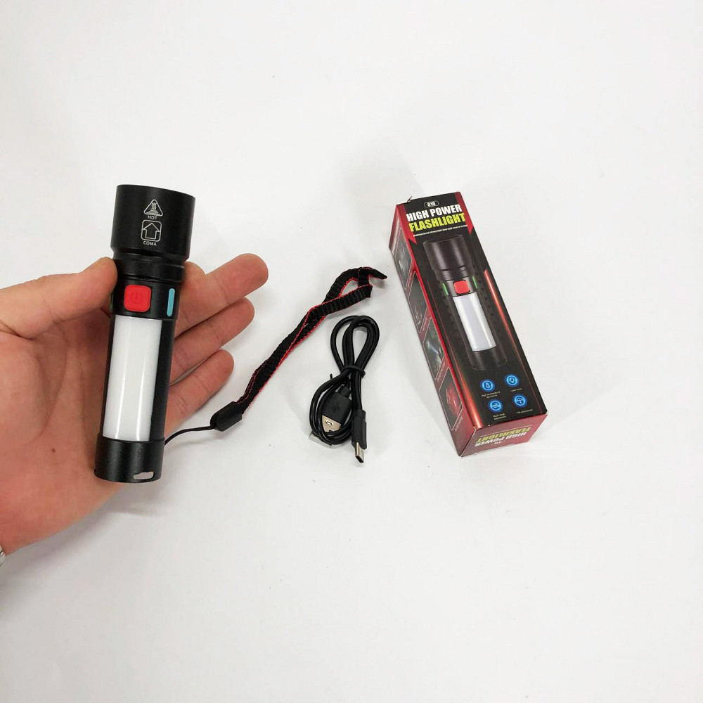 Фонарь уличный ручной, Фонарь для дома с зарядкой от розетки переносной с лед лампой CS-49 Львов - изображение 4