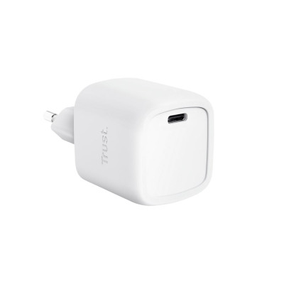 Зарядное устройство Trust USB-C PD30W GaN white (25520_TRUST) Винница - изображение 2