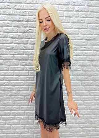 Сукня з екошкіри "Secret" оптом | Норма 42-44 Київ