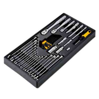 Набор инструментов DeWALT 1/4", 3/8", 1/2", 341 шт. (DWMT45341-1) Винница