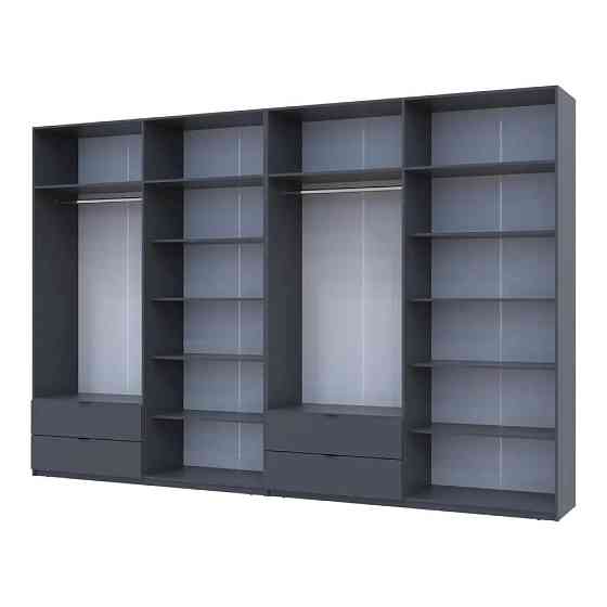 Шкаф для одежды Doros Лукас Графит 4+4 ДСП 360х50х240 DRS-011702 (42005145) Днепр