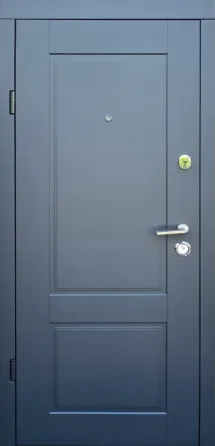 Входные двери Форт-М Стандарт Плюс Соната KALE антрацит/белое дерево 960х2050 мм Киев