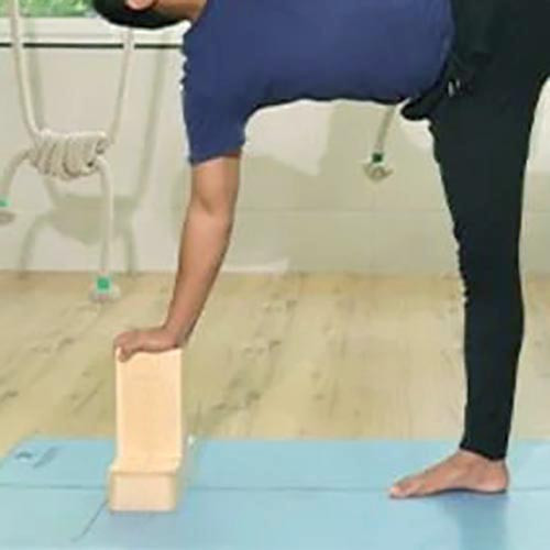 Опорный прямоугольный йога-блок 