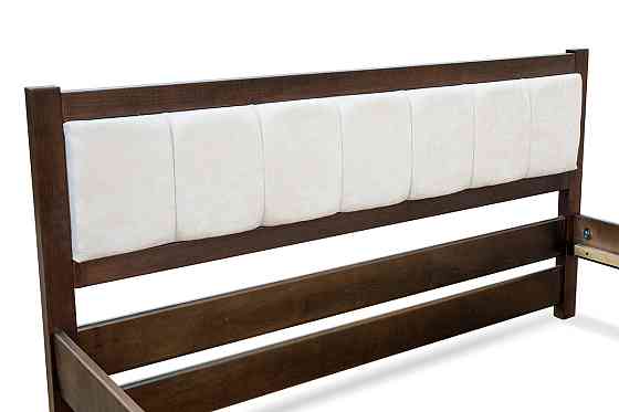 Ліжко Еріка1600*2000 горіх темний Аляска 01 беж Киев