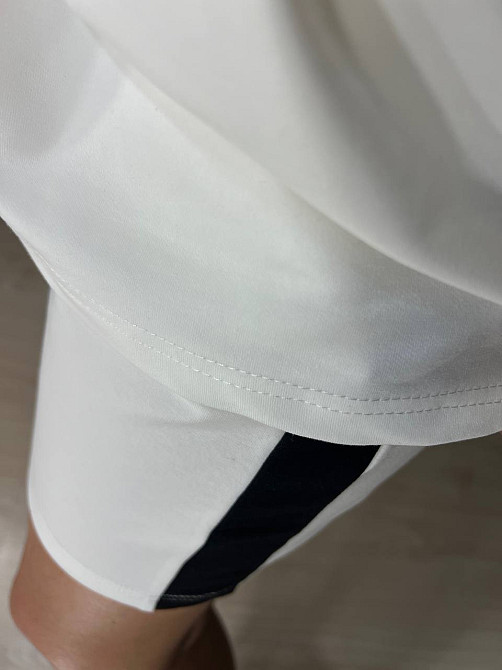 Костюм жіночий Saint Wish 385 футболка з шортами квітка камінці оверсайз білий, білий, XL Київ - фото 8