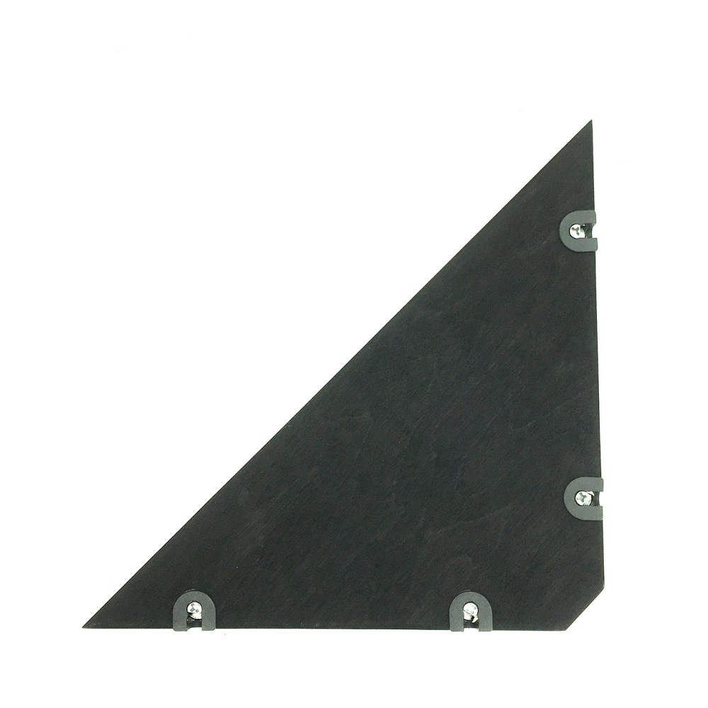 Угловая настенная полка 