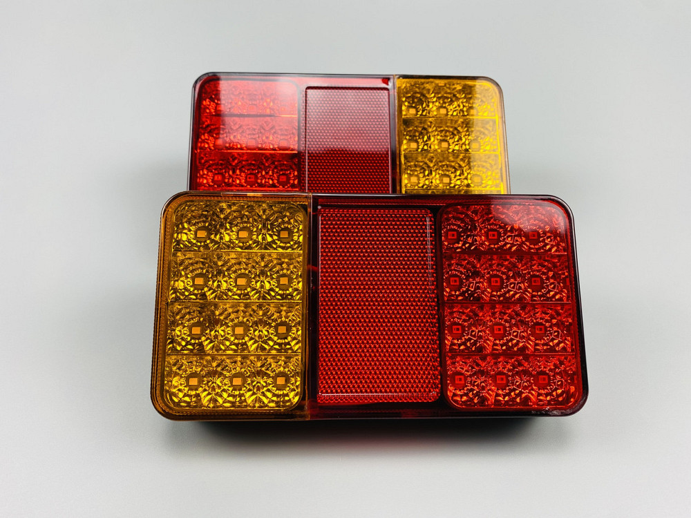 Ліхтар задній LED універсальний автомобільний габаритний, додатковий автосвітлодіодний комбінований Мукачево - фото 3