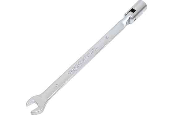 Набір ключів рожково-торцевих шарнірних 10пр. (8, 10, 12-19мм), на полотні FORSAGE F-5010R Одесса