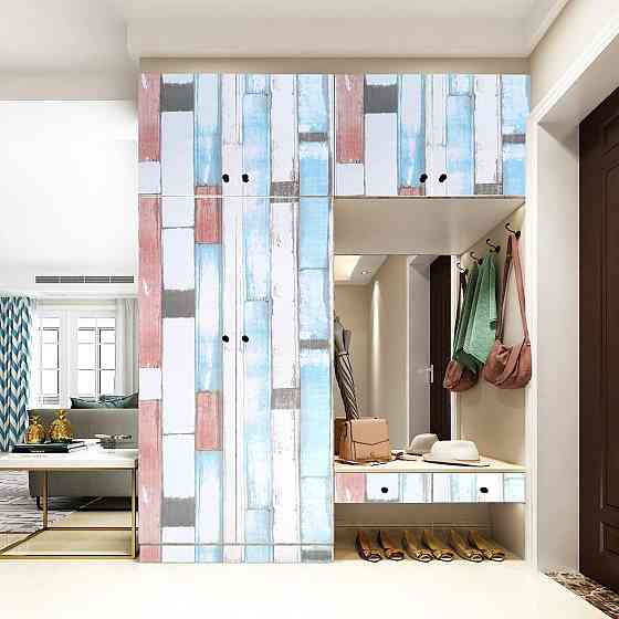 Самоклеющаяся пленка 0,45х10м х 0,07мм Лазурное дерево SW-00001264 Днепр