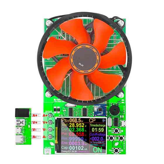 Электронная нагрузка Atorch DL24 с Bluetooth и тестером Киев