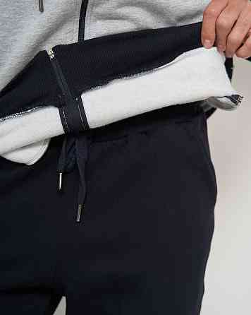 Мужской теплый костюм на молнии со штанами - Байка с начёсом Tom John 93399 XXL Киев