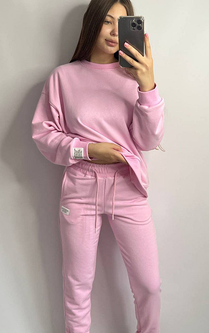 Спортивний костюм для дівчат Рожевий XS/S Харків - фото 6