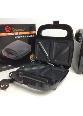Сэндвичница Domotec MS 7777 с антипригарным покрытием 750W 220-240V 50/60Hz Коломыя