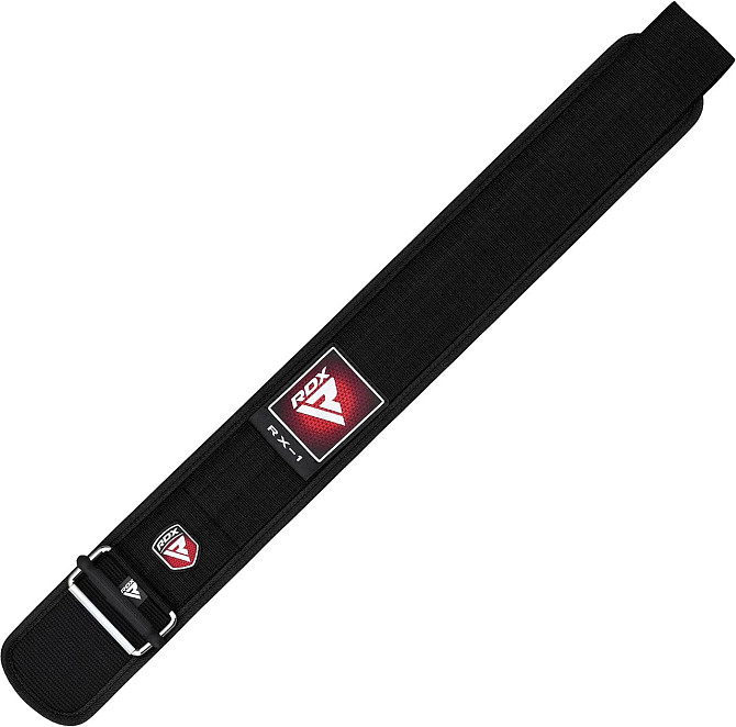 Пояс для важкої атлетики RDX RX1 Weight Lifting Belt Black XL Каменское - изображение 7