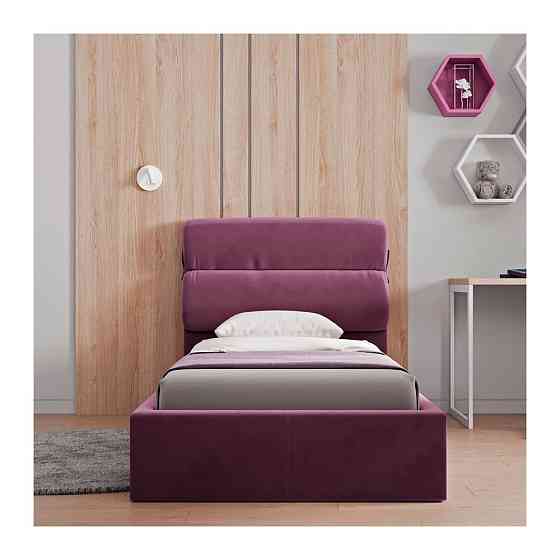 Ліжко EdinburghDesign Simple Violet Standart 90x190 фіолетовий Київ