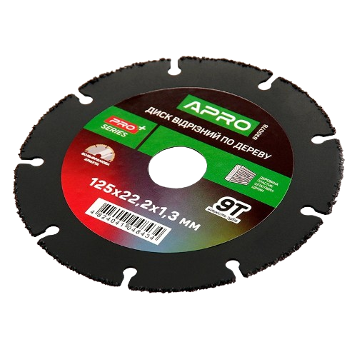 Диск пиляльний по дереву d125мм*1,3*22,23мм 9T APRO Житомир - фото 3