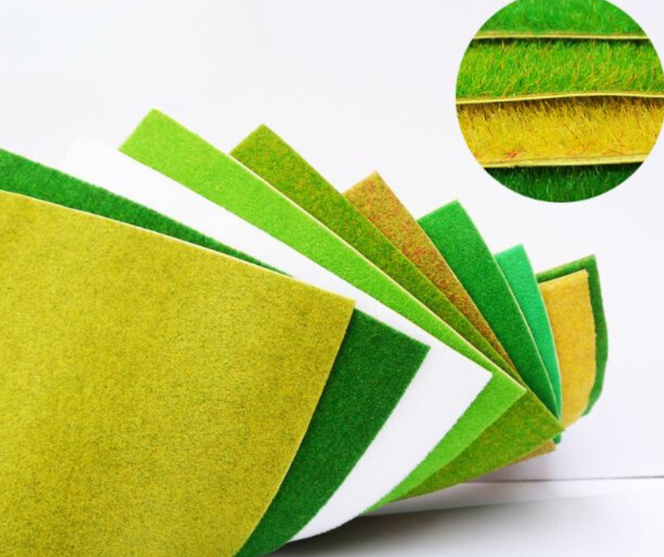 Искусственная трава, имитация газона. Рулон 41см х 100см, флокированный газон для моделирования, диорам Одесса - изображение 9